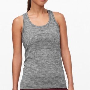 Lululemon Switfly Tech heather grey tank top